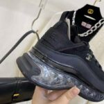 Chanel Women Sneakers Suede Calfskin Velvet & Grosgrain Black - Imagen 14