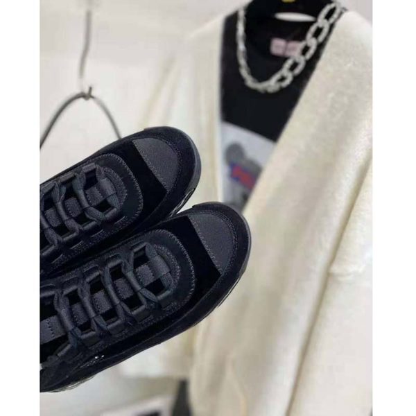 Chanel Women Sneakers Suede Calfskin Velvet & Grosgrain Black (7)
