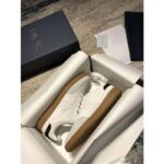 Dior Unisex B01 Sneaker White Smooth Calfskin with Beige Suede - Image 5