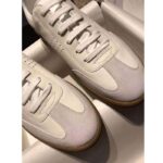 Dior Unisex B01 Sneaker White Smooth Calfskin with Beige Suede - Image 7