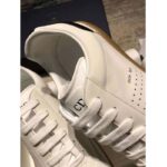 Dior Unisex B01 Sneaker White Smooth Calfskin with Beige Suede - Image 9