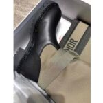 Dior Women D-Major Boot Taupe and Black Technical Fabric and Calfskin - immagine 5