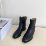 Dior Women Dior Empreinte Ankle Boot 'CD' Signature Black Calfskin - Image 6