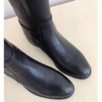 Dior Women Dior Empreinte Ankle Boot 'CD' Signature Black Calfskin - Image 9