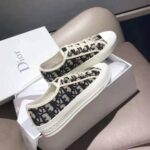 Dior Women Walk'n'Dior Sneaker Blue Dior Oblique Embroidered Cotton - Imagen 3