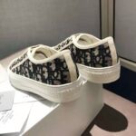 Dior Women Walk'n'Dior Sneaker Blue Dior Oblique Embroidered Cotton - Imagen 7