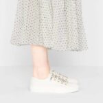 Dior Women Walk'n'Dior Sneaker White Canvas Christian Dior 'J'Adior' Signature - Imagen 13