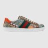 Gucci GG Men's Disney x Gucci Donald Duck Ace Sneaker Beige GG Supreme Canvas