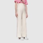 Gucci GG Unisex Ace Sneaker with Cherry White Leather Green Red Web - immagine 10