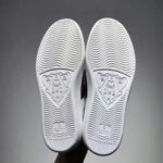 Gucci GG Unisex Ace Sneaker with Cherry White Leather Green Red Web - immagine 9