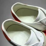 Gucci GG Unisex Ace Sneaker with Elastic Web Interlocking G White Leather - immagine 9