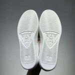 Gucci GG Unisex Ace Sneaker with Interlocking G White Leather 1.5 cm Heel - Image 9