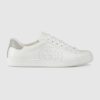 Gucci GG Unisex Ace Sneaker with Interlocking G White Leather