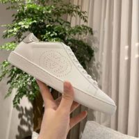 Gucci GG Unisex Ace Sneaker with Interlocking G White Leather