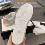 Gucci GG Unisex Ace Sneaker with Interlocking G White Scrap Less Leather - Imagen 10