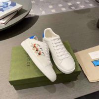 Gucci GG Unisex Disney x Gucci Donald Duck Ace Sneaker-White