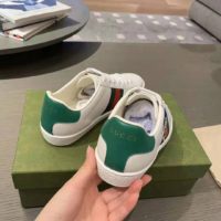 Gucci GG Unisex Disney x Gucci Donald Duck Ace Sneaker White Leather