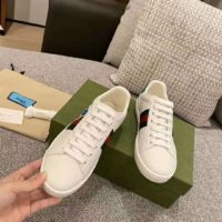 Gucci GG Unisex Disney x Gucci Donald Duck Ace Sneaker White Leather