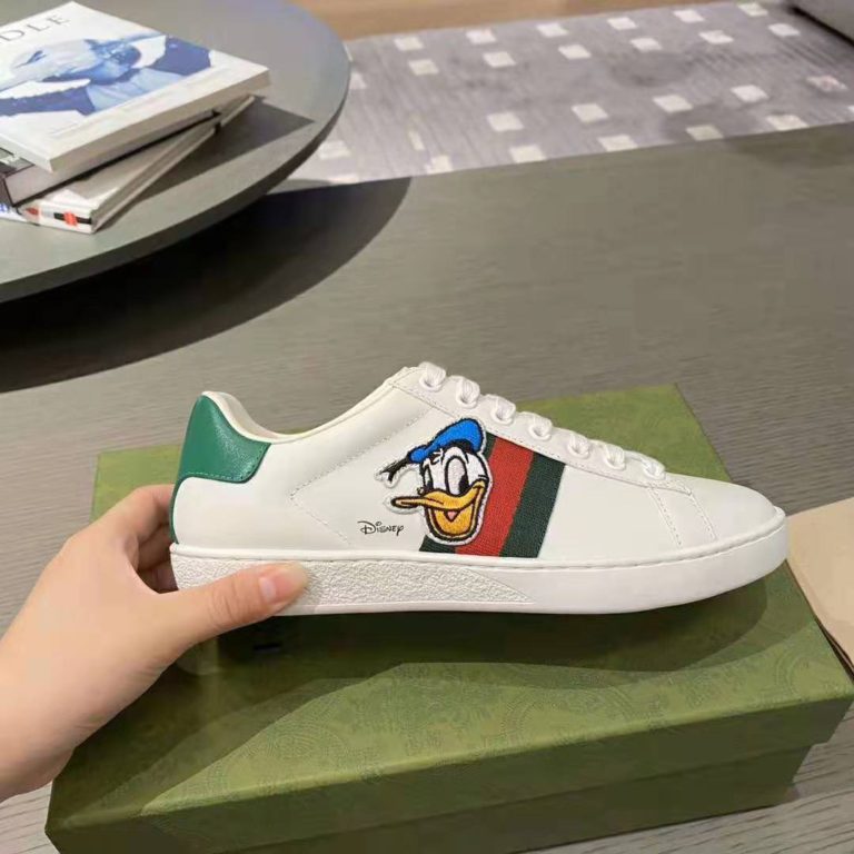 women's disney x gucci donald duck ace sneaker