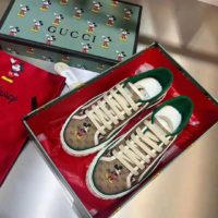 Gucci GG Unisex Disney x Gucci Tennis 1977 Sneaker Web GG Canvas Mickey Mouse