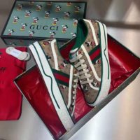 Gucci GG Unisex Disney x Gucci Tennis 1977 Sneaker Web GG Canvas Mickey Mouse