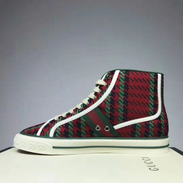 Gucci GG Unisex Gucci Tennis 1977 High-Top Sneaker Interlocking G 2 cm Heel (7)