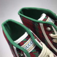 Gucci GG Unisex Gucci Tennis 1977 High-Top Sneaker Interlocking G 2 cm Heel