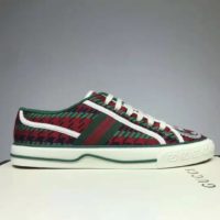 Gucci GG Unisex Gucci Tennis 1977 Sneaker Interlocking G 1.5 cm Heel