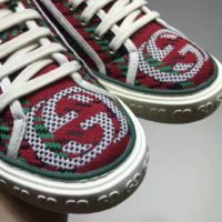 Gucci GG Unisex Gucci Tennis 1977 Sneaker Interlocking G 1.5 cm Heel