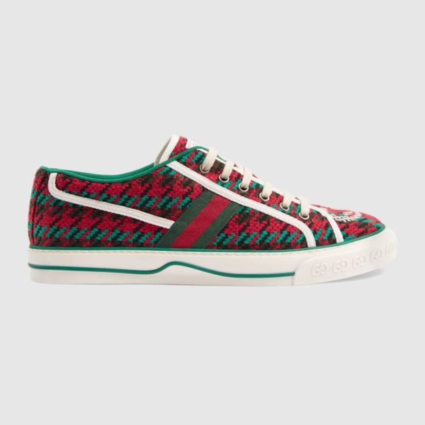 Gucci GG Unisex Gucci Tennis 1977 Sneaker Interlocking G 1.5 cm Heel