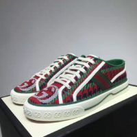 Gucci GG Unisex Gucci Tennis 1977 Sneaker Interlocking G 1.5 cm Heel