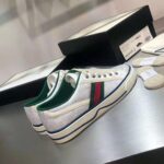 Gucci GG Unisex Gucci Tennis 1977 Sneaker White Mini GG Jacquard Fabric - Image 6