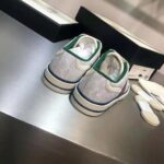 Gucci GG Unisex Gucci Tennis 1977 Sneaker White Mini GG Jacquard Fabric - Image 7