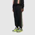 Gucci GG Unisex Ultrapace R Sneaker Knit Fabric Interlocking Double G 3 cm Heel-Lime – Bild 12