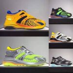 Gucci GG Unisex Ultrapace R Sneaker Knit Fabric Interlocking Double G 3 cm Heel-Lime – Bild 10