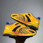 Gucci GG Unisex Ultrapace R Sneaker Knit Fabric Interlocking Double G 3 cm Heel-Yellow - Bild 6