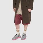 Gucci GG Unisex Ultrapace R Sneaker Knit Fabric Interlocking G Double G 3 cm Heel – Bild 10