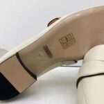 Gucci GG Women's Loafer with Double G White Leather 2.5 cm Heel - Image 11