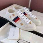 Gucci Unisex Ace sneaker with Bees and Stars Sylvie Web - Imagen 3