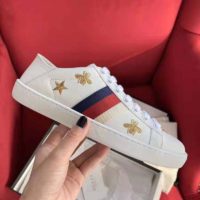 Gucci Unisex Ace sneaker with Bees and Stars Sylvie Web