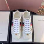 Gucci Unisex Ace sneaker with Bees and Stars Sylvie Web - Imagen 5