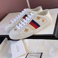 Gucci Unisex Ace sneaker with Bees and Stars Sylvie Web