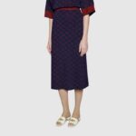 Gucci Women Zumi Leather Slide Sandal Interlocking G Horsebit White Leather 2.5 cm Heel Height – Bild 11