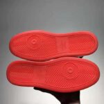 Louis Vuitton LV Men Rivoli Sneaker Boot White Calf Leather Rubber Monogram Flowers - Image 7