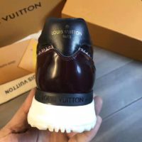 Louis Vuitton LV Men Run Away Sneaker Technical Materials White Calf Leather