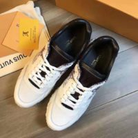 Louis Vuitton LV Men Run Away Sneaker Technical Materials White Calf Leather