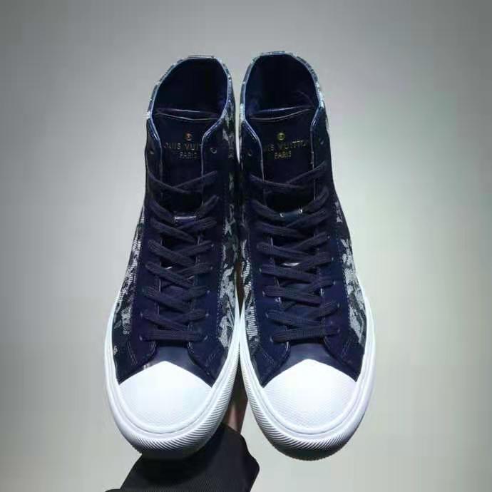 Buy Louis Vuitton Tattoo Sneaker Boot 'Blue Monogram Clouds' - 1A8AH5