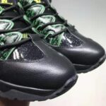 Louis Vuitton LV Men Zig Zag Sneaker Mix of Materials Shiny Black Rubber - Image 9