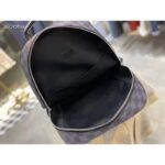 Louis Vuitton LV Unisex Campus Backpack Gray Damier Graphite 3D Coated Canvas - Imagen 8