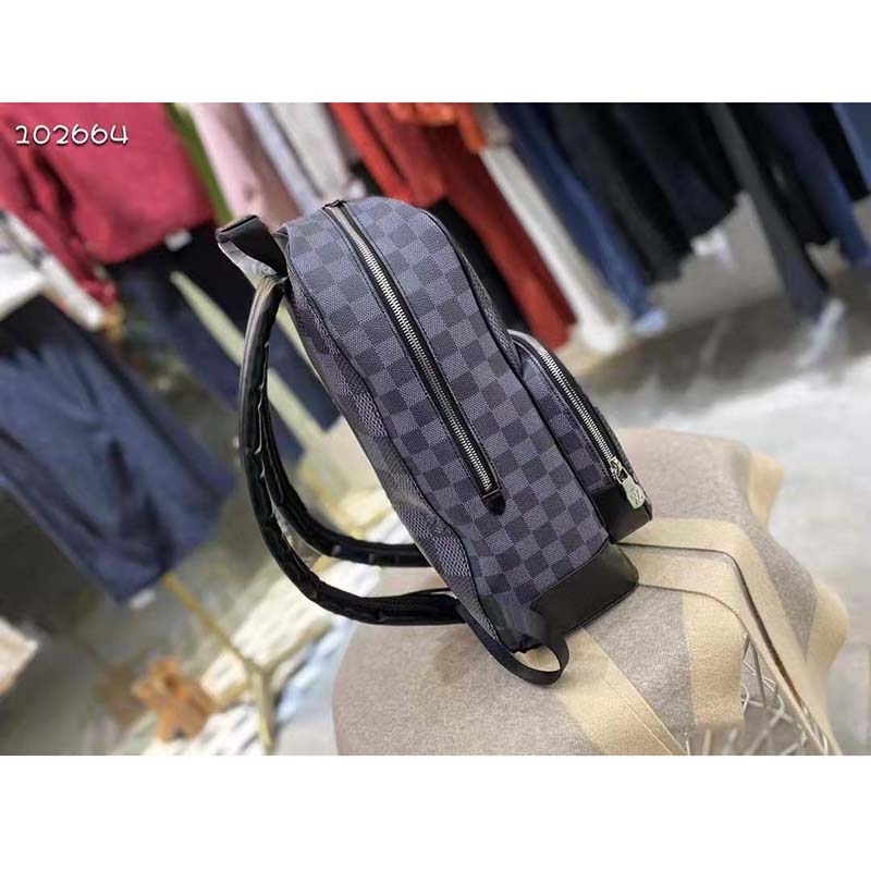 Louis Vuitton® Campus Backpack Graphite. Size